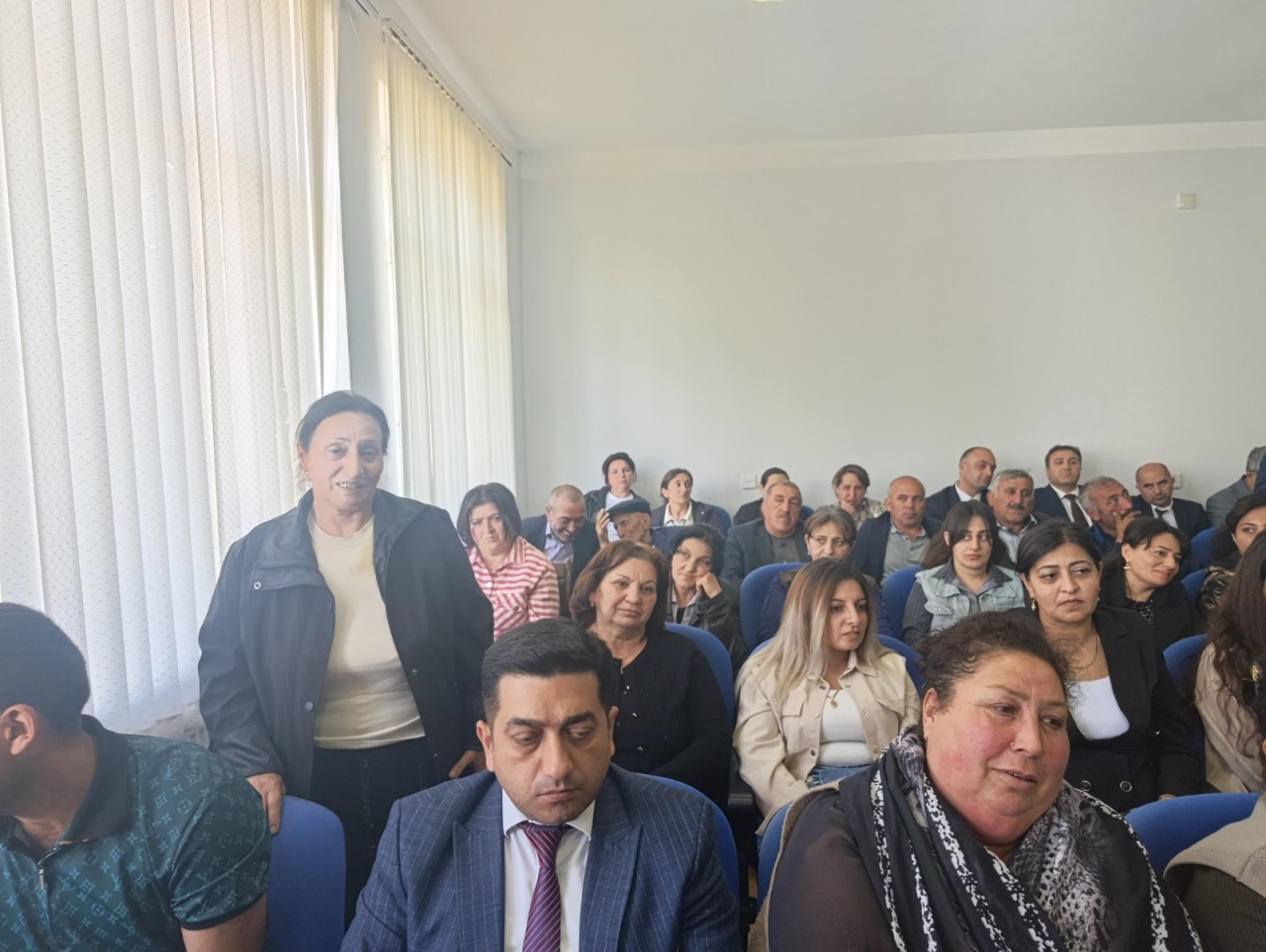 Goranboyda növbəti səyyar qəbul keçirildi - FOTOLAR